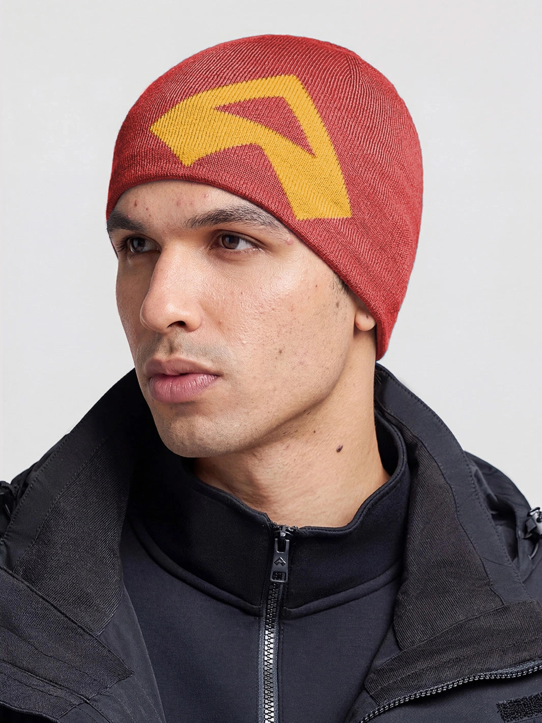 Merino Wool-Blend Thermal Beanie