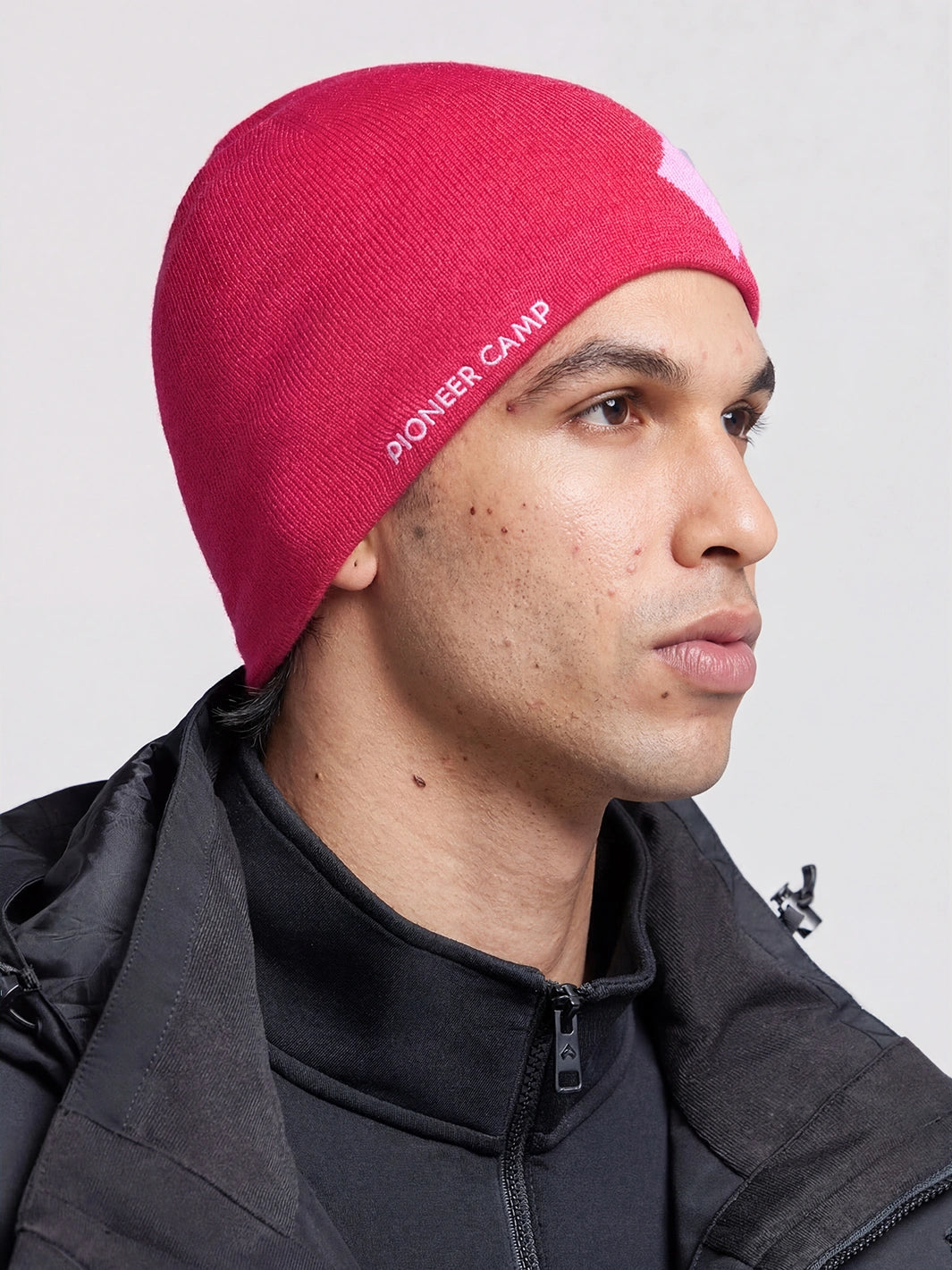 Merino Wool-Blend Thermal Beanie