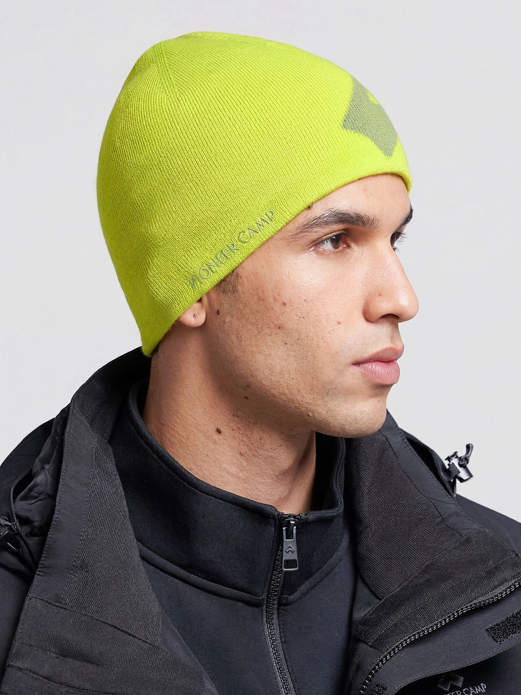 Merino Wool-Blend Thermal Beanie