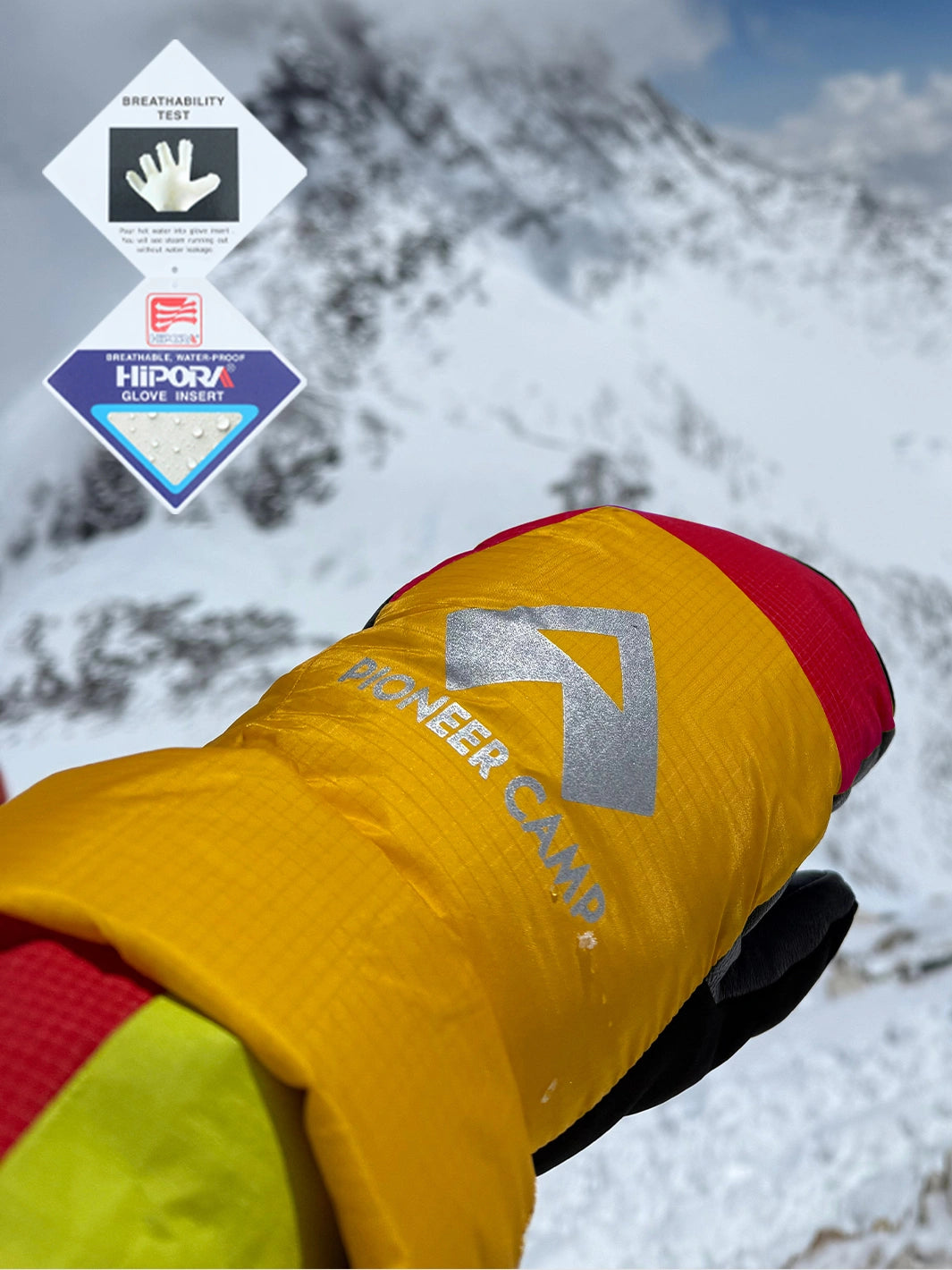Men's Primaloft® Gold 8000m Mountaineering Gloves