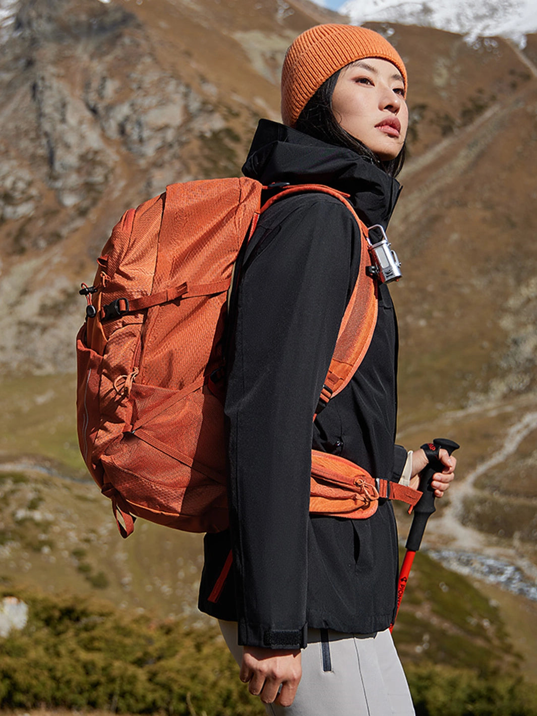 Lightweight Backpack with Suspension Ventilation