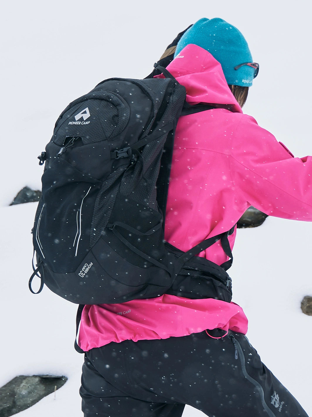 Lightweight Backpack with Suspension Ventilation