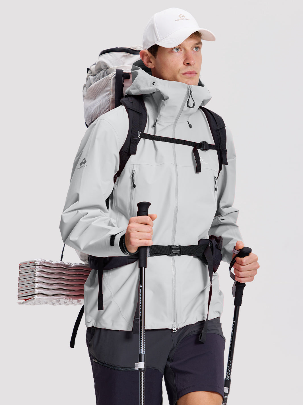 Ego Men's Toray 3L All-Weather Hardshell Jacket PIONEER CAMP
