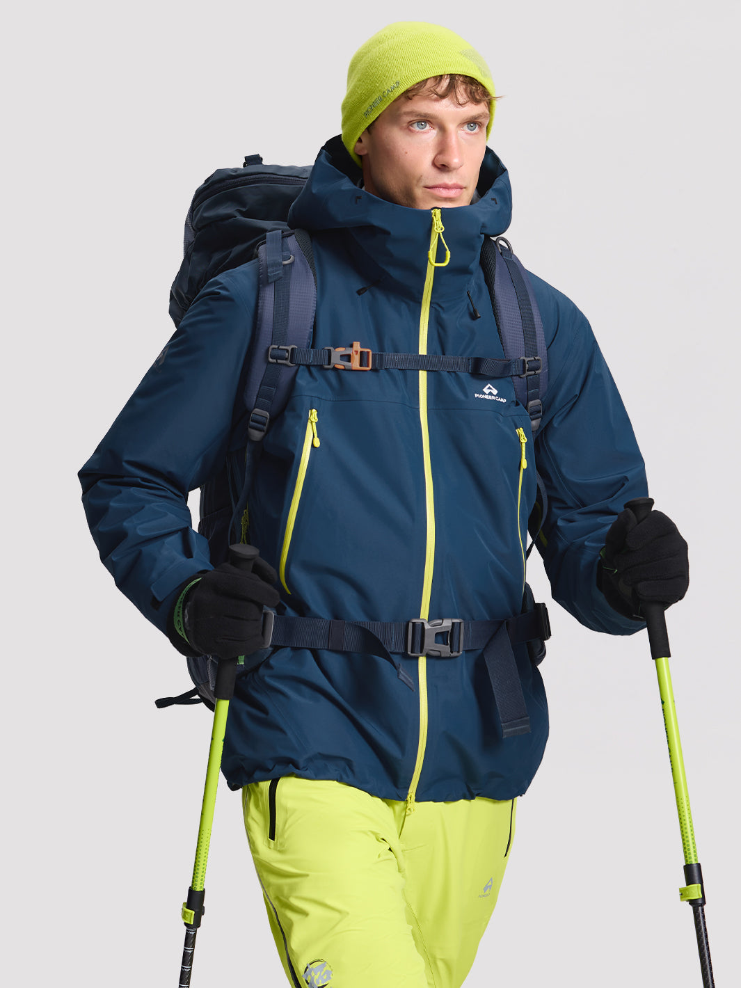 Ego Men's Toray 3L All-Weather Hardshell Jacket PIONEER CAMP