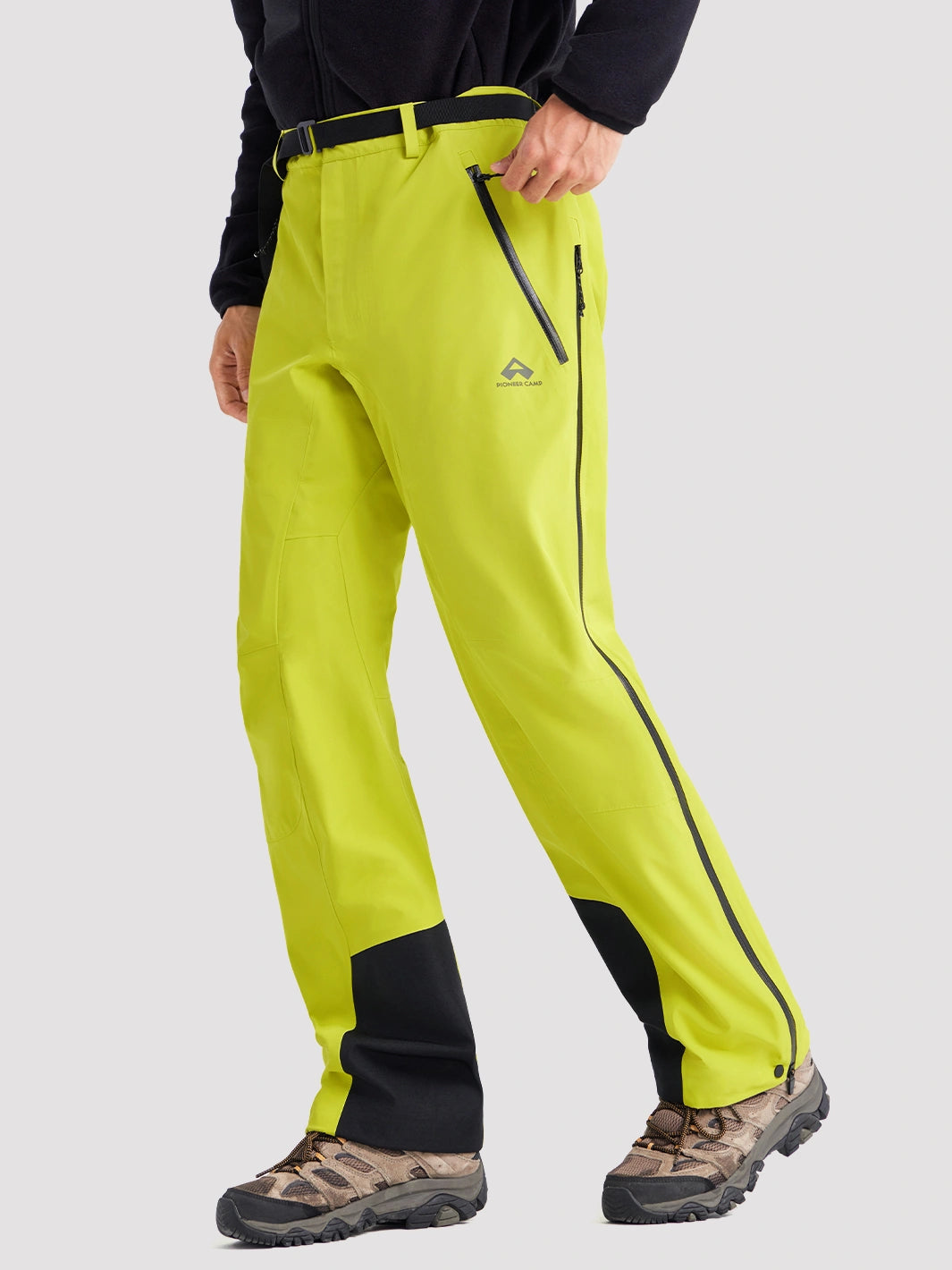 Ego Men's TORAY 3L Waterproof Hardshell Pants with 92cm Side Zippers