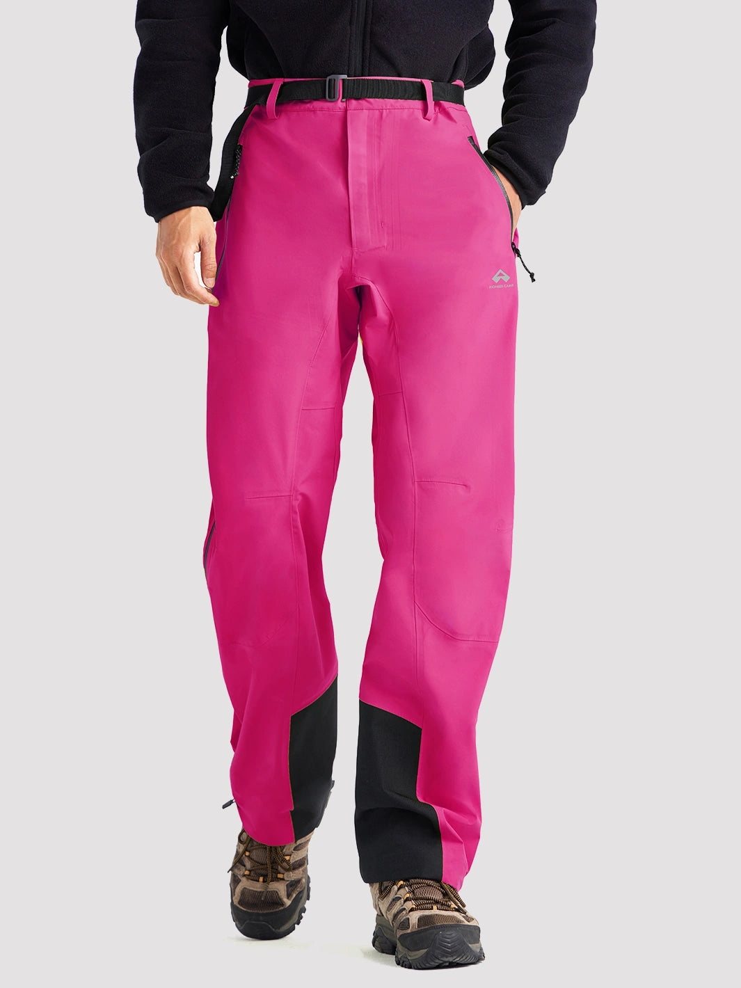 Ego Men's TORAY 3L Waterproof Hardshell Pants with 92cm Side Zippers