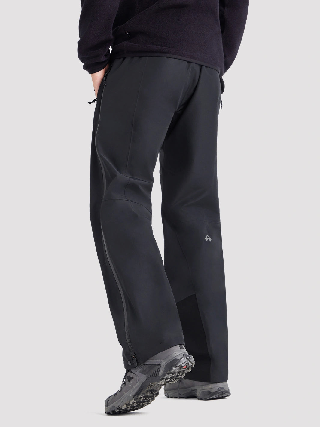 Ego Men's TORAY 3L Waterproof Hardshell Pants with 92cm Side Zippers