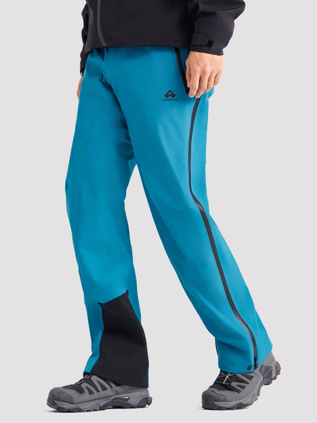 Ego Men's TORAY 3L Waterproof Hardshell Pants with 92cm Side Zippers
