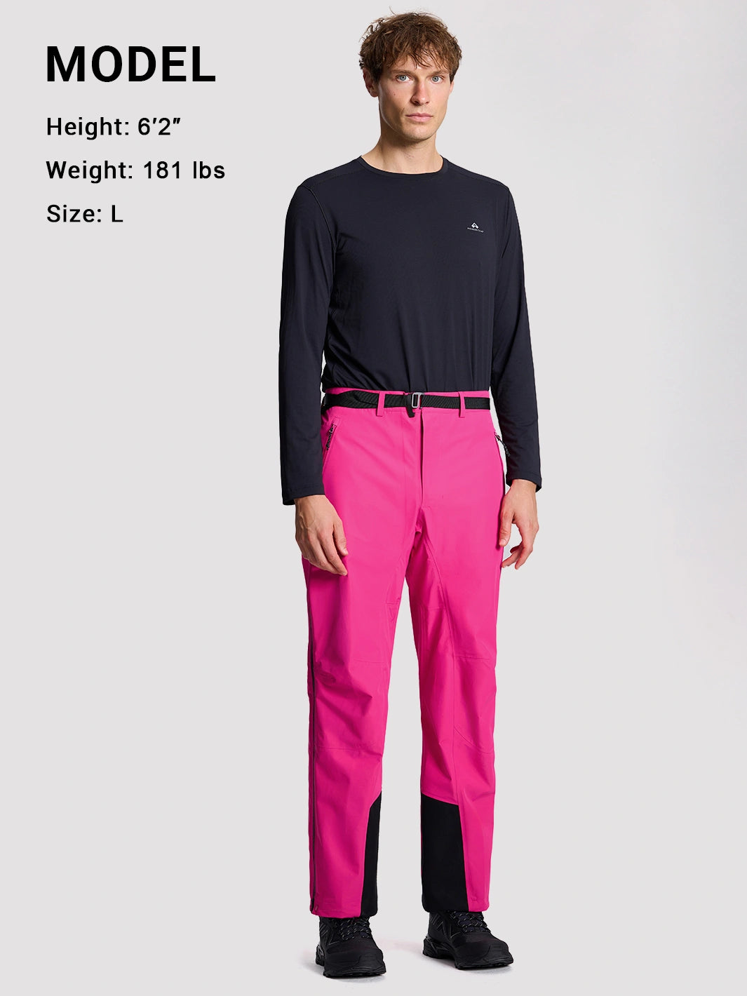 Ego TORAY 3L Waterproof Hardshell Pants with 92cm Side Zippers Unisex PIONEER CAMP