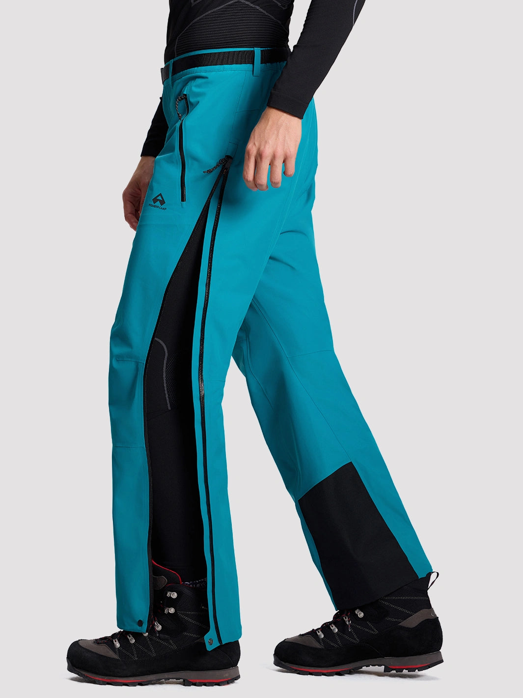 Ego TORAY 3L Waterproof Hardshell Pants with 92cm Side Zippers Unisex PIONEER CAMP