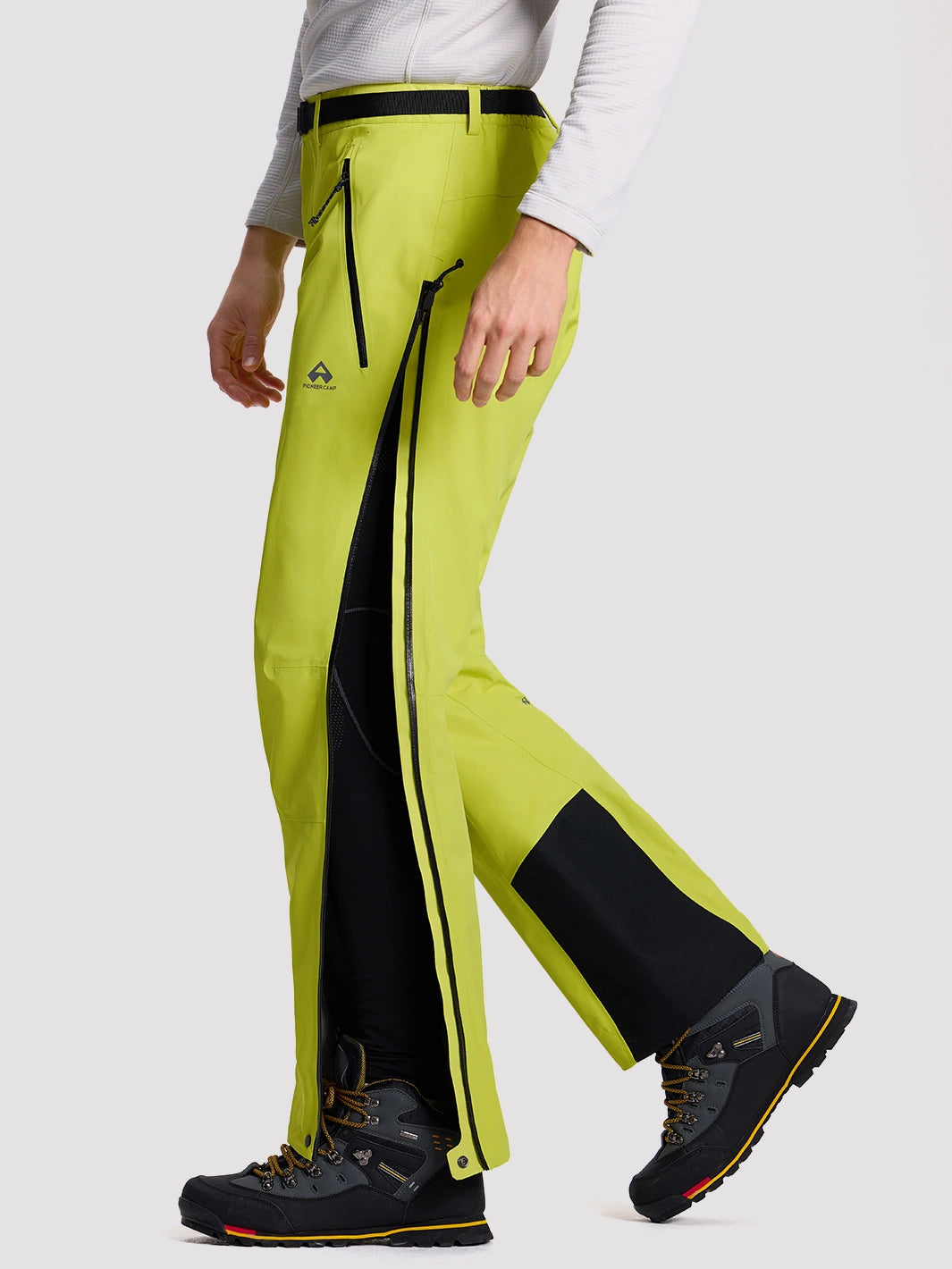 Ego TORAY 3L Waterproof Hardshell Pants with 92cm Side Zippers Unisex PIONEER CAMP
