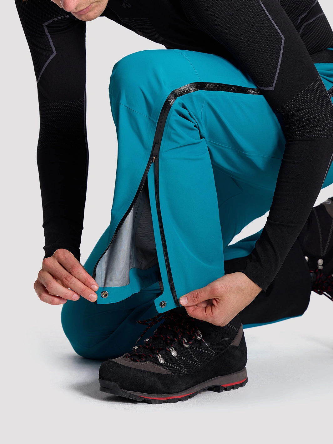 Ego TORAY 3L Waterproof Hardshell Pants with 92cm Side Zippers Unisex PIONEER CAMP
