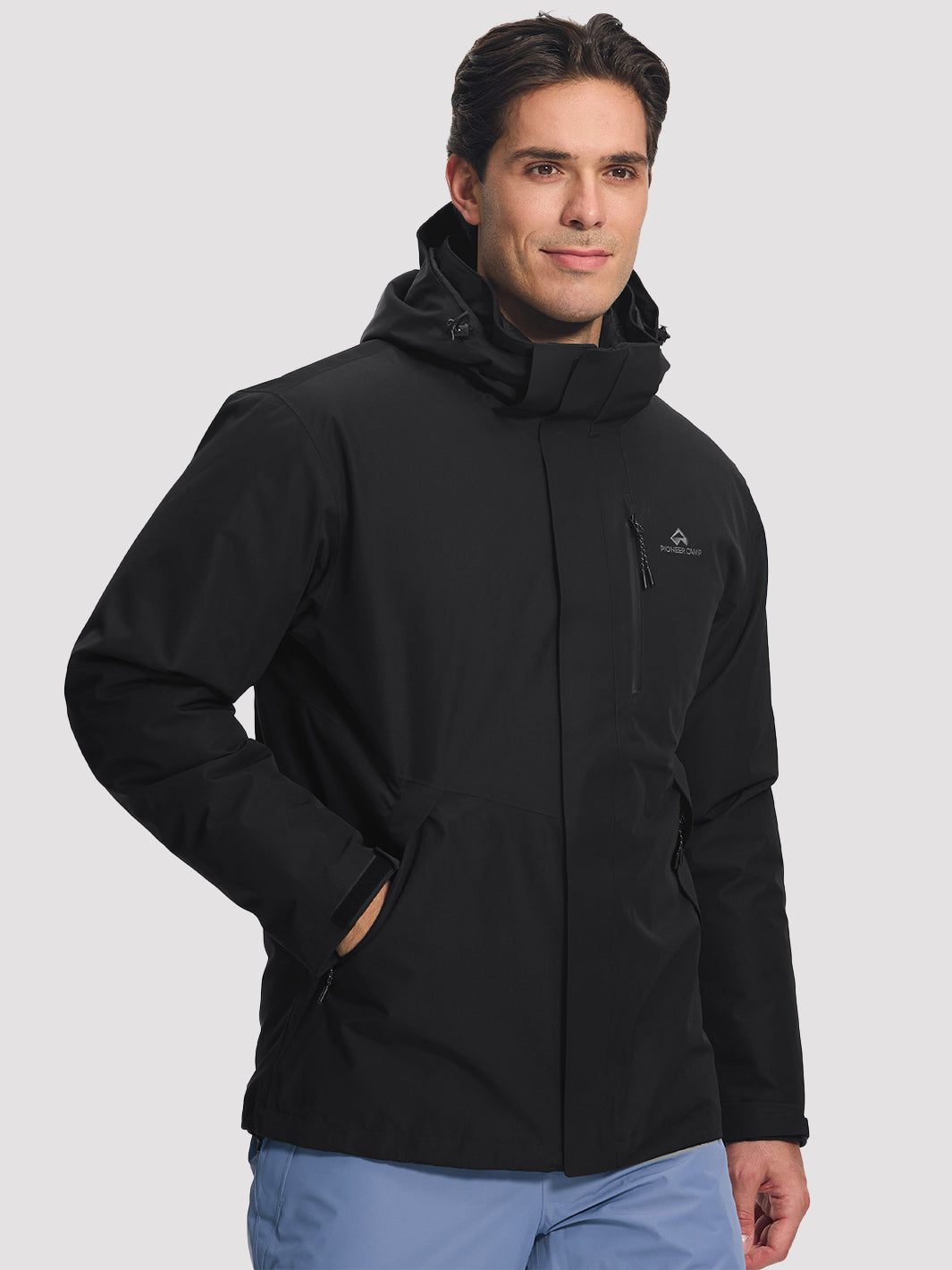 Men's 3-in-1 Waterproof Ski & Hiking Jacket System