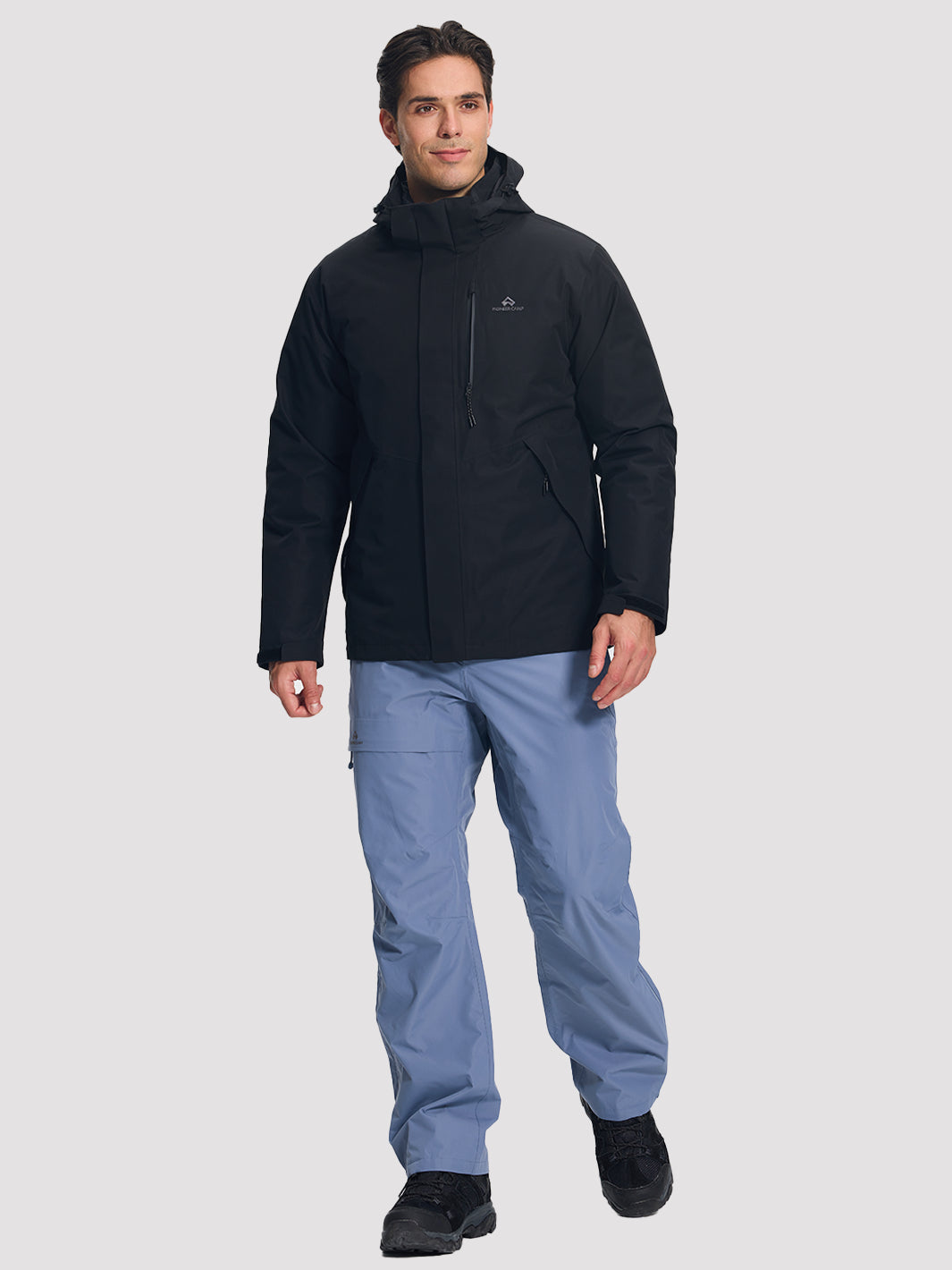 Men's 3-in-1 Waterproof Ski & Hiking Jacket System
