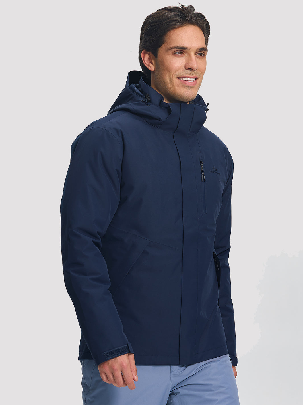Men's 3-in-1 Waterproof Ski & Hiking Jacket System