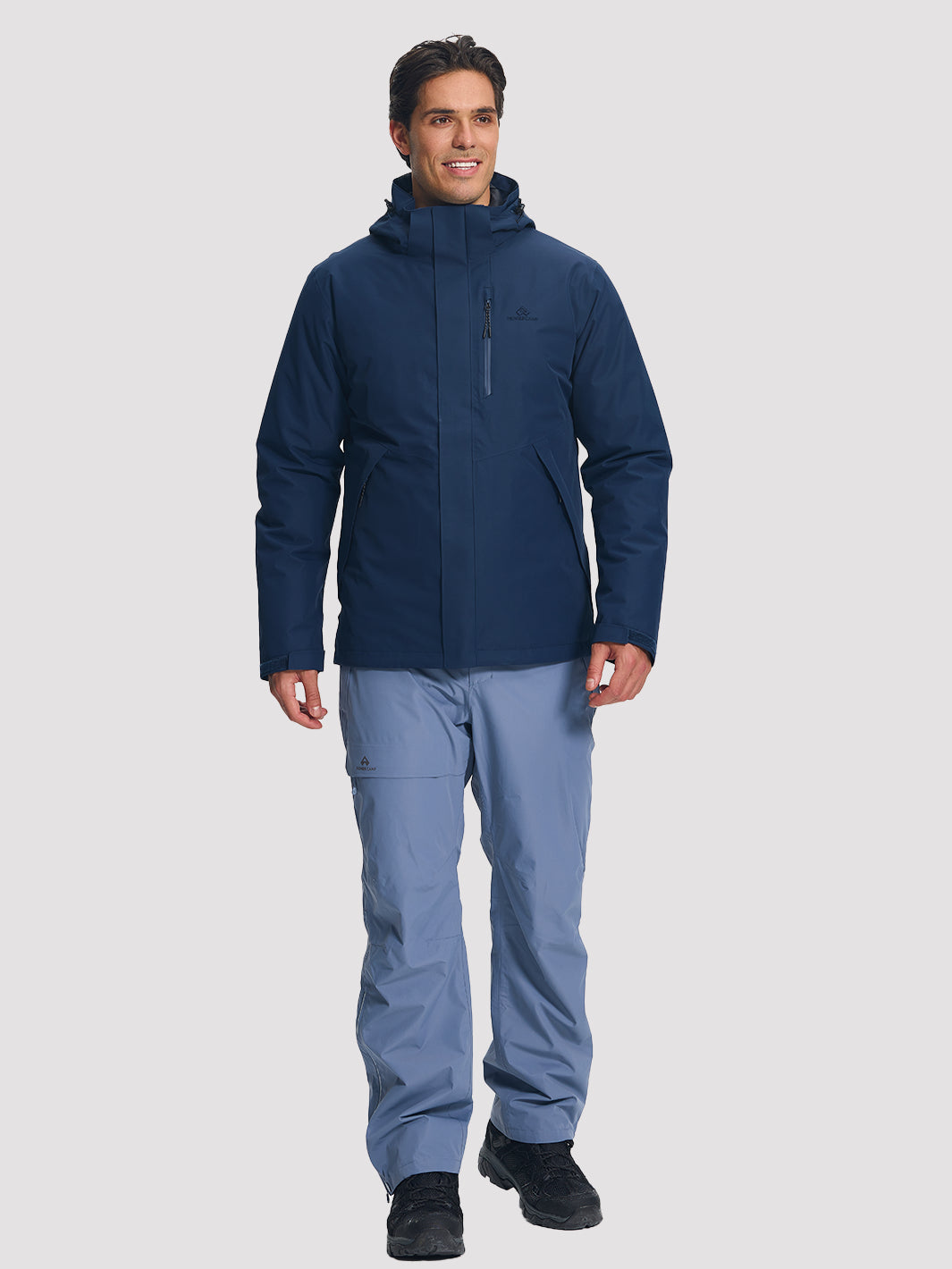 Men's 3-in-1 Waterproof Ski & Hiking Jacket System