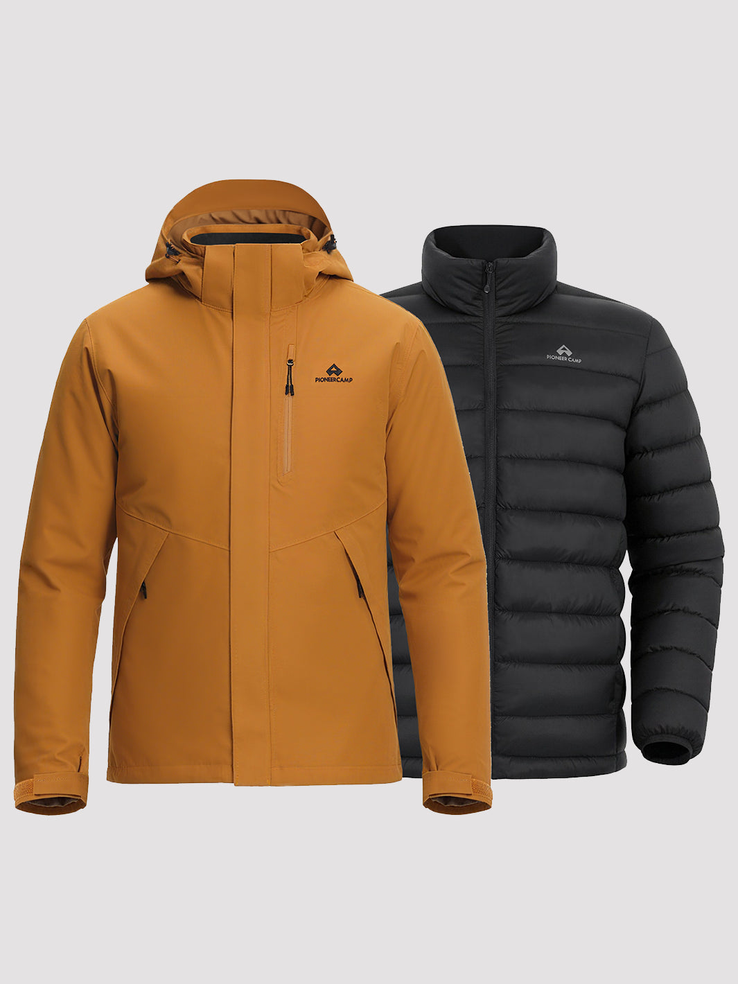 Men's 3-in-1 Waterproof Ski & Hiking Jacket System