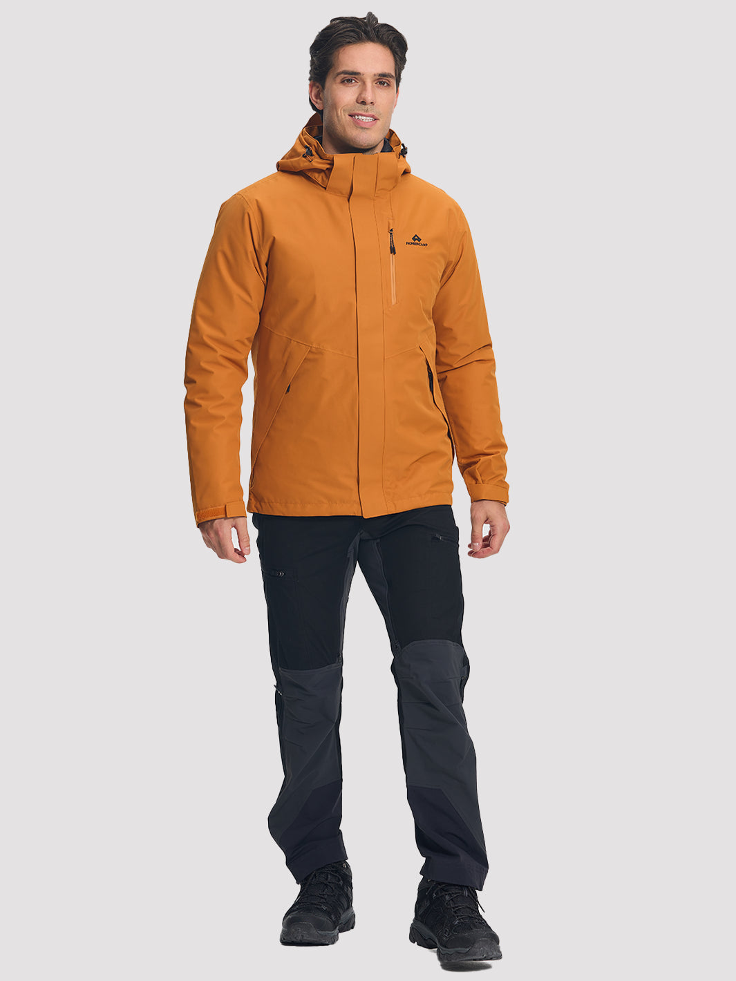 Men's 3-in-1 Waterproof Ski & Hiking Jacket System