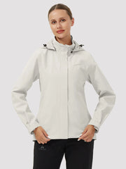 Veste de pluie imperméable et pliable pour femmes