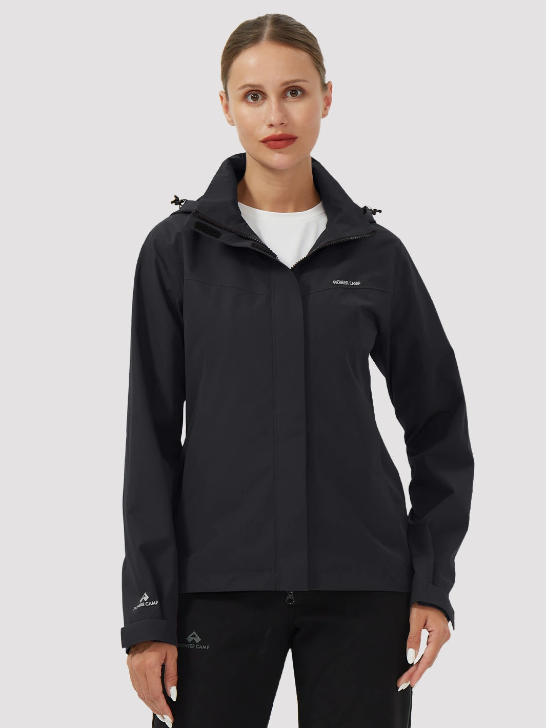 Veste de pluie imperméable et pliable pour femmes