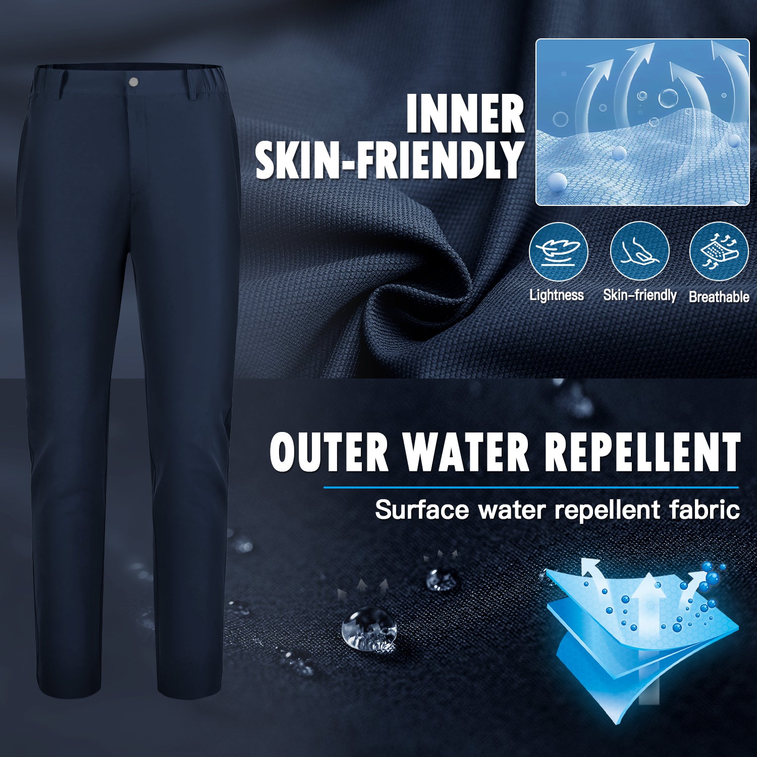 AOLI RAY Men's Golf Trousers