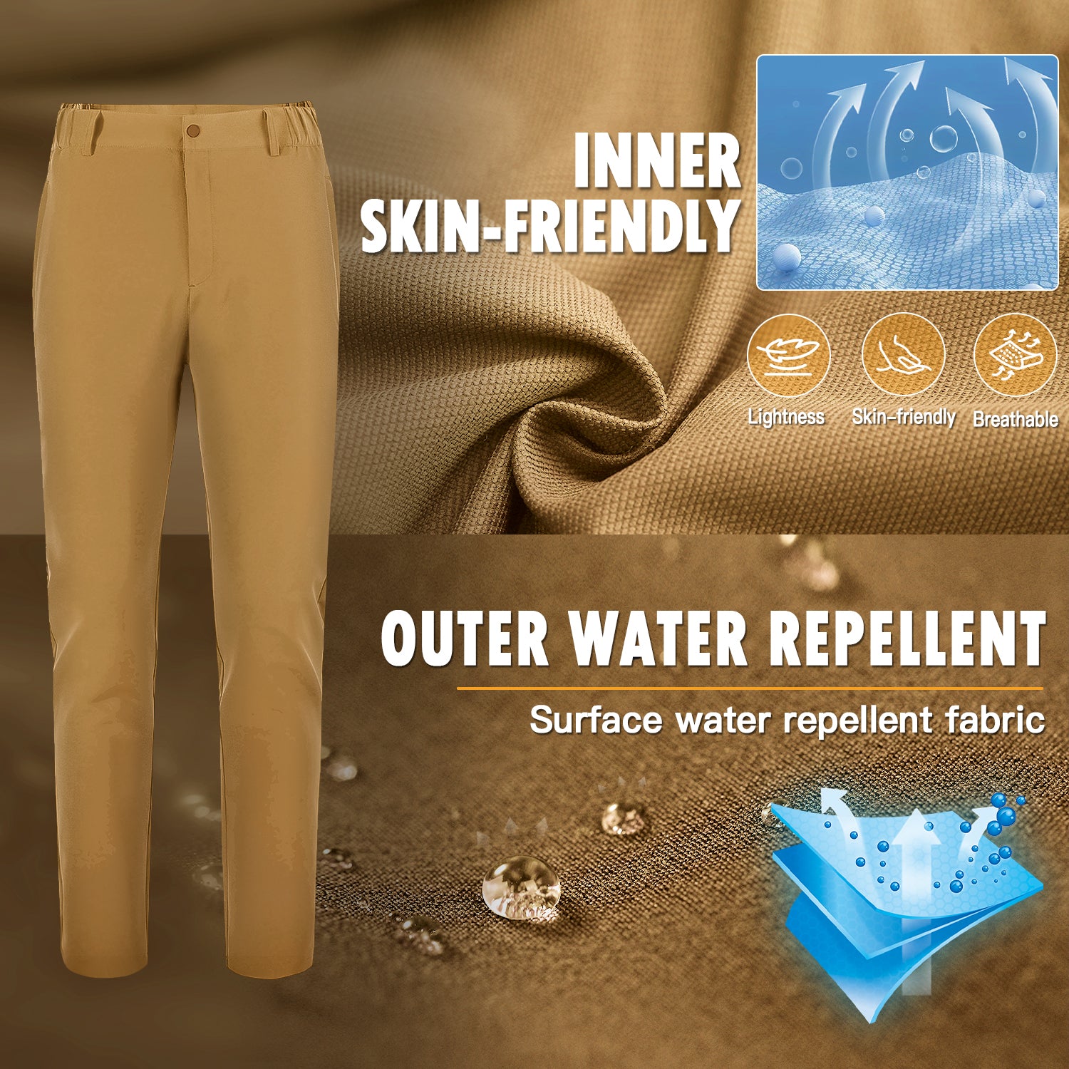 AOLI RAY Men's Golf Trousers