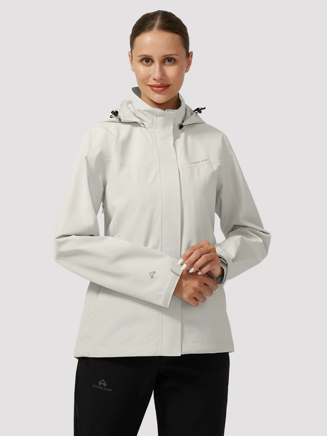 Veste de pluie imperméable et pliable pour femmes