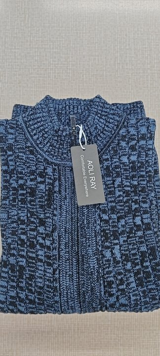 AOLI RAY Men's Cardigan Sweater