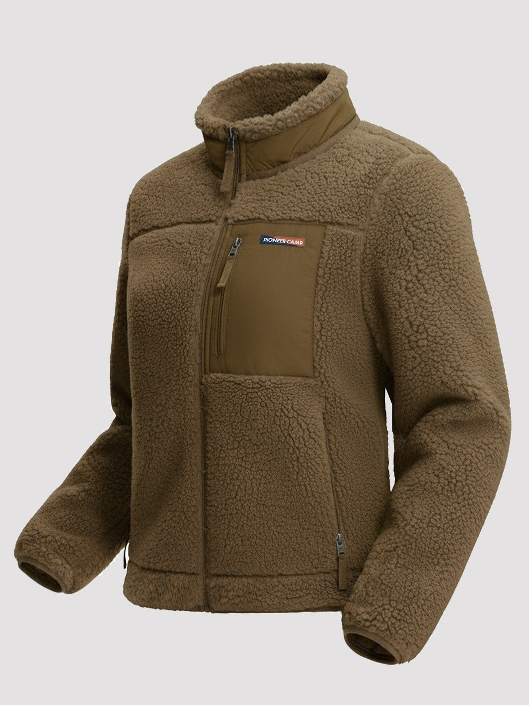 Women's 550g Thick Polar Fleece Full-Zip Jacket