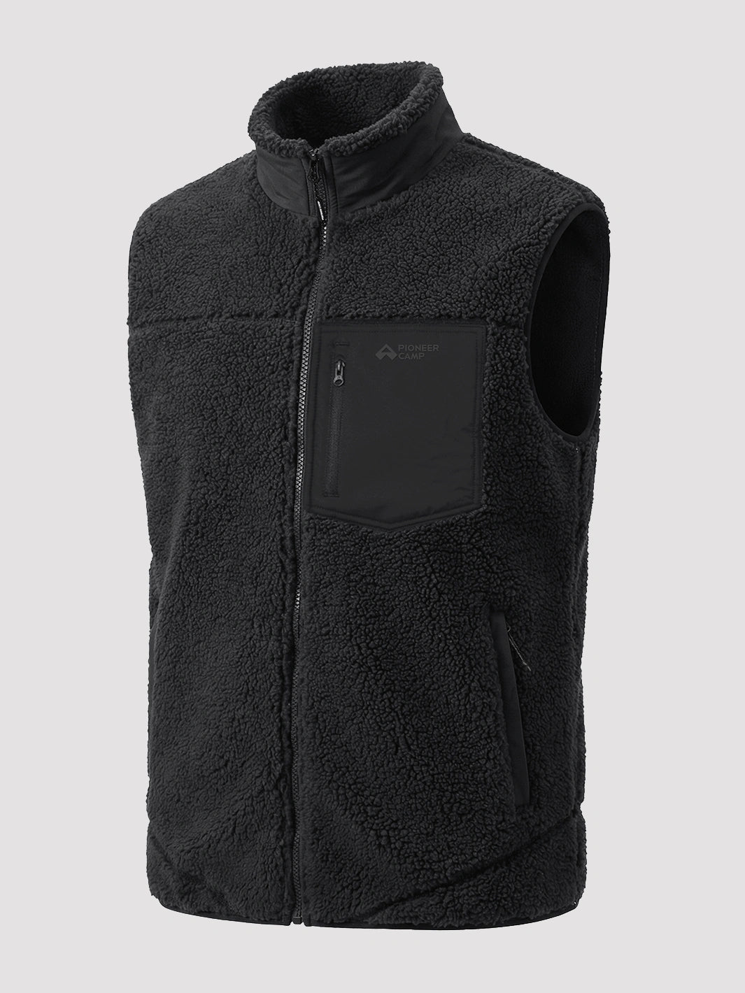 Men's 550g Sherpa Fleece Full-Zip Winter Vest