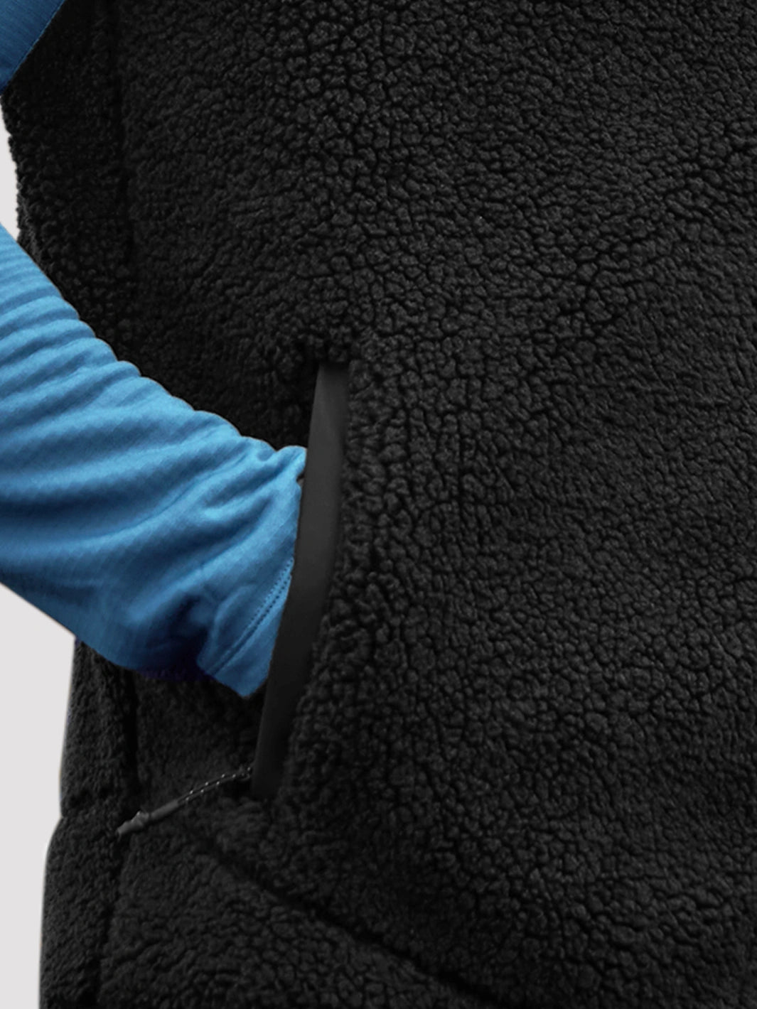 Men's 550g Sherpa Fleece Full-Zip Winter Vest