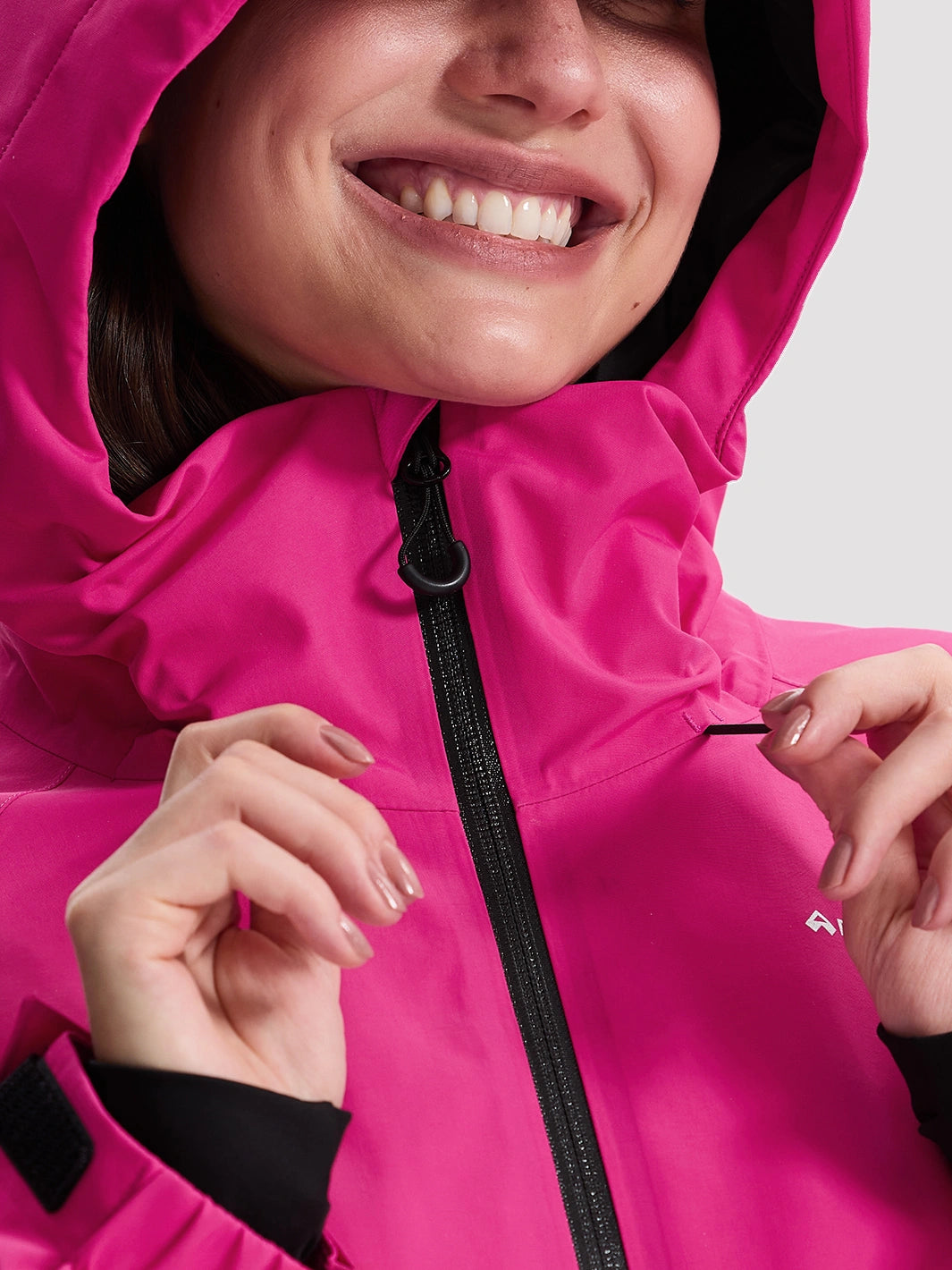 Women's Waterproof Pullover Ski Jacket