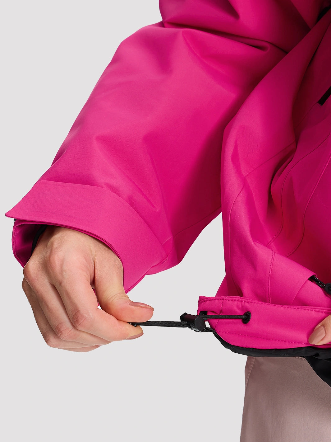Women's Waterproof Pullover Ski Jacket