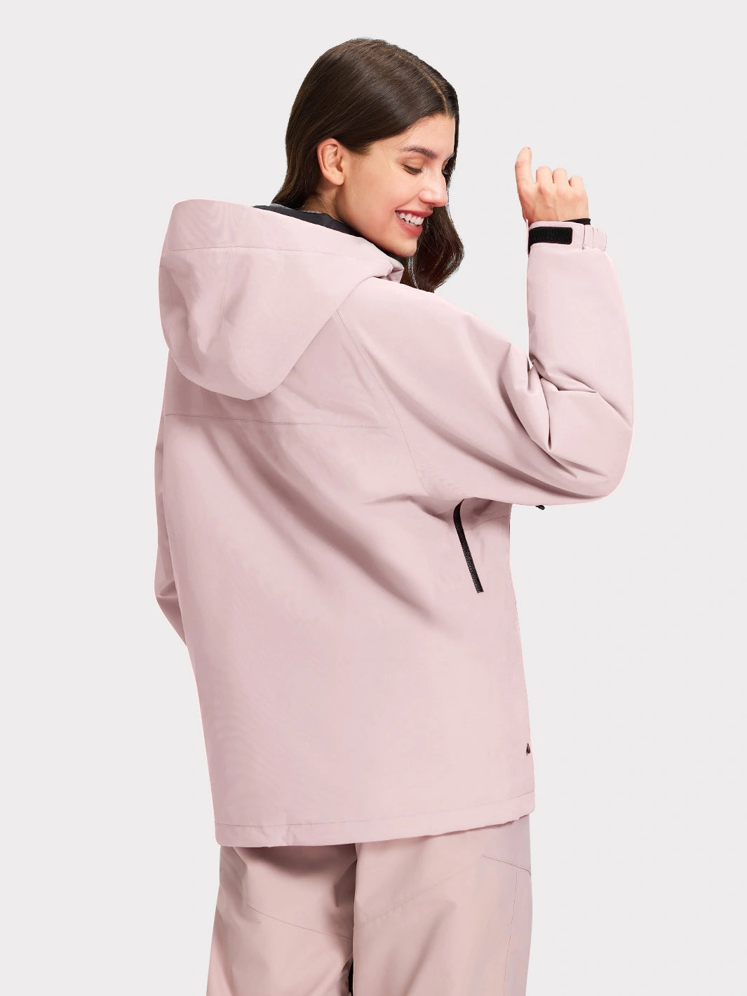 Women's Waterproof Pullover Ski Jacket PIONEER CAMP