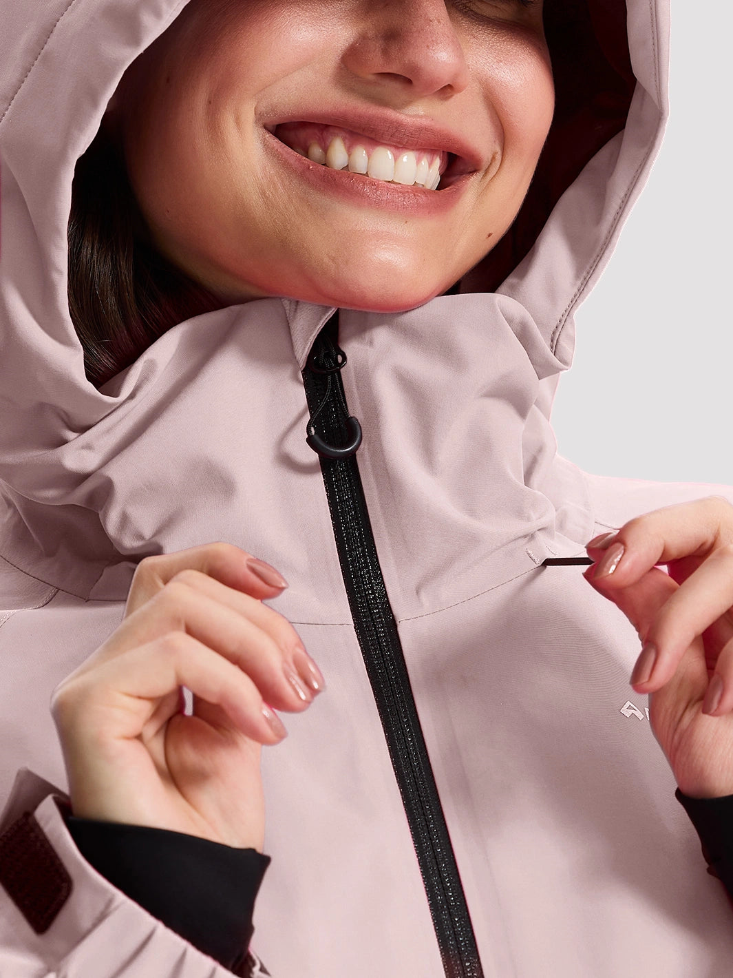 Women's Waterproof Pullover Ski Jacket
