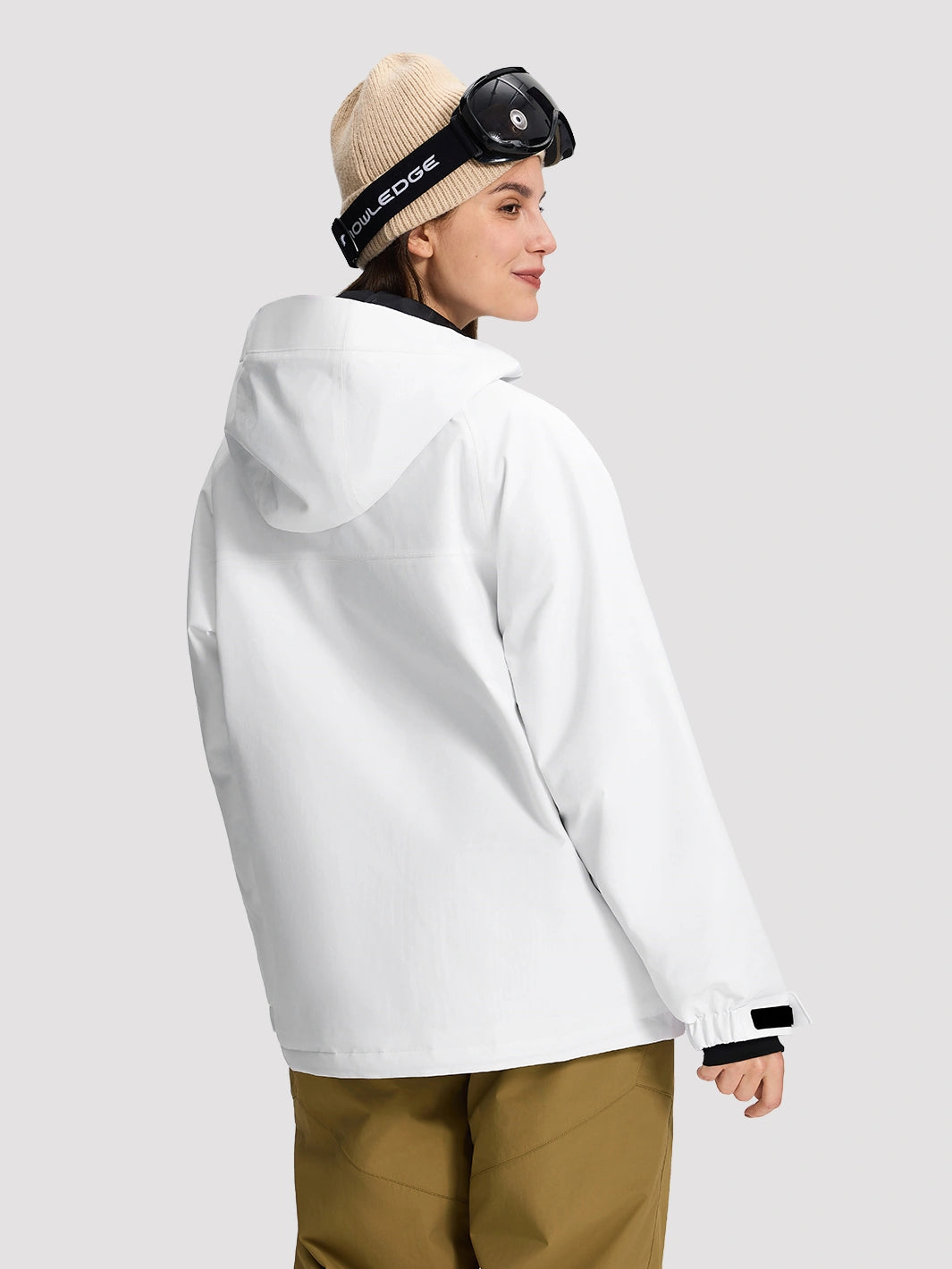 Women's Waterproof Pullover Ski Jacket