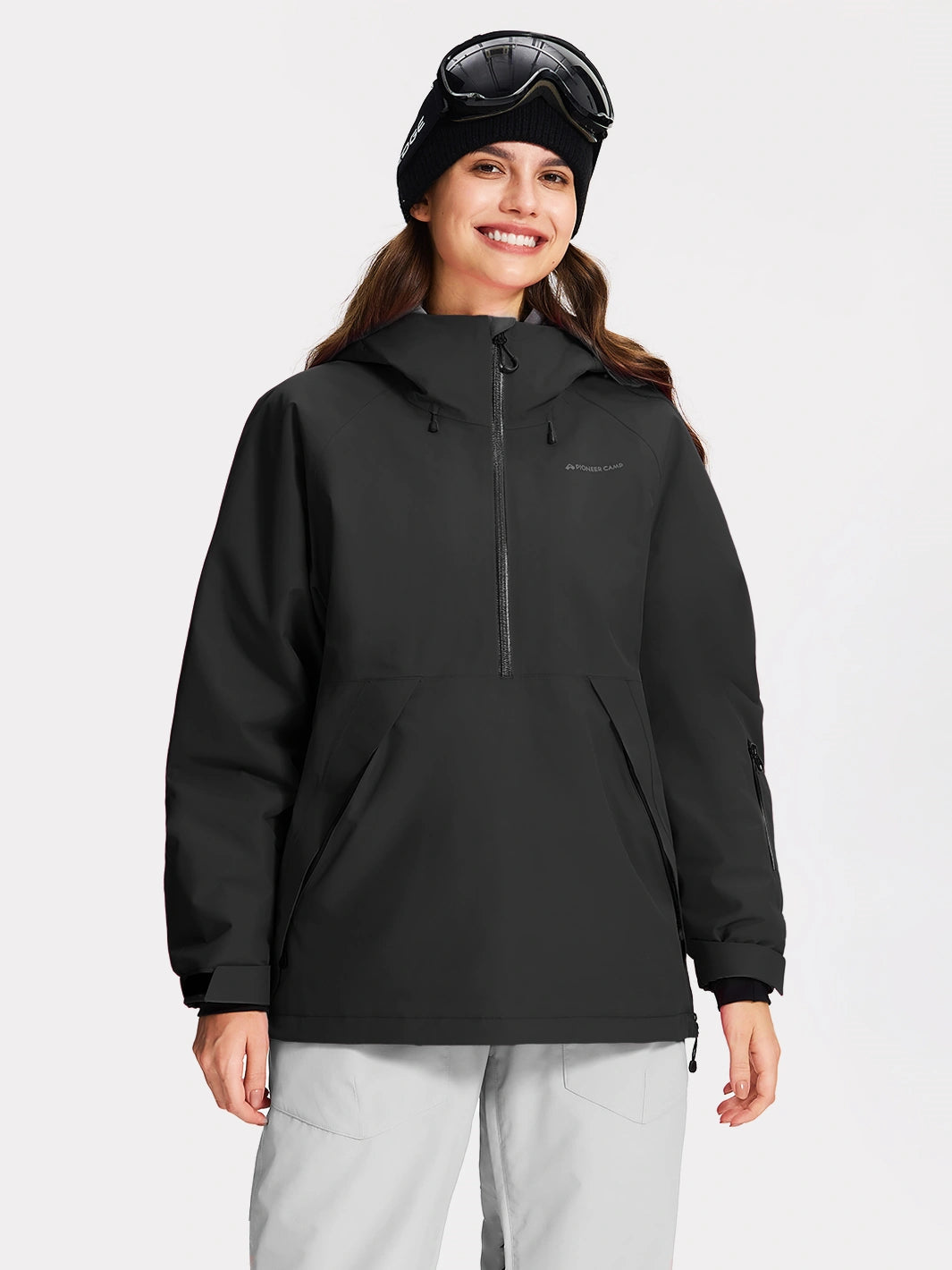 Women's Waterproof Pullover Ski Jacket