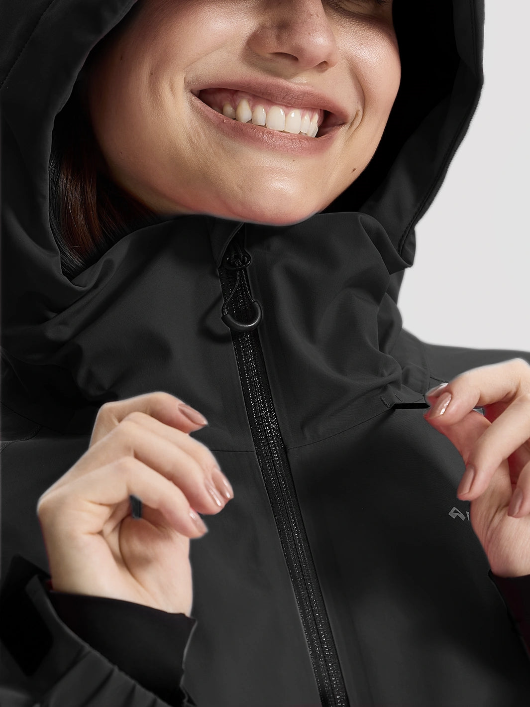 Women's Waterproof Pullover Ski Jacket