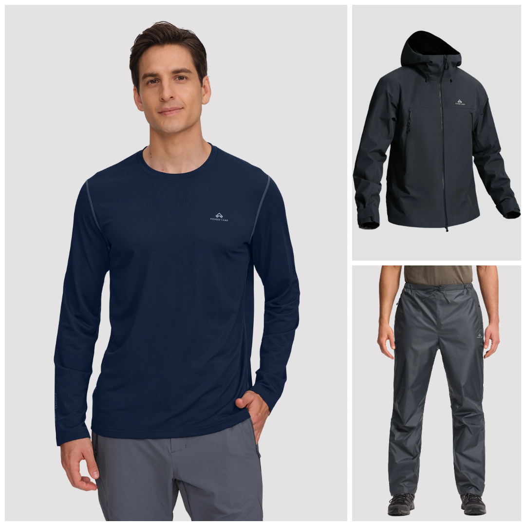 Men's Raning Hiking Bundle PIONEER CAMP