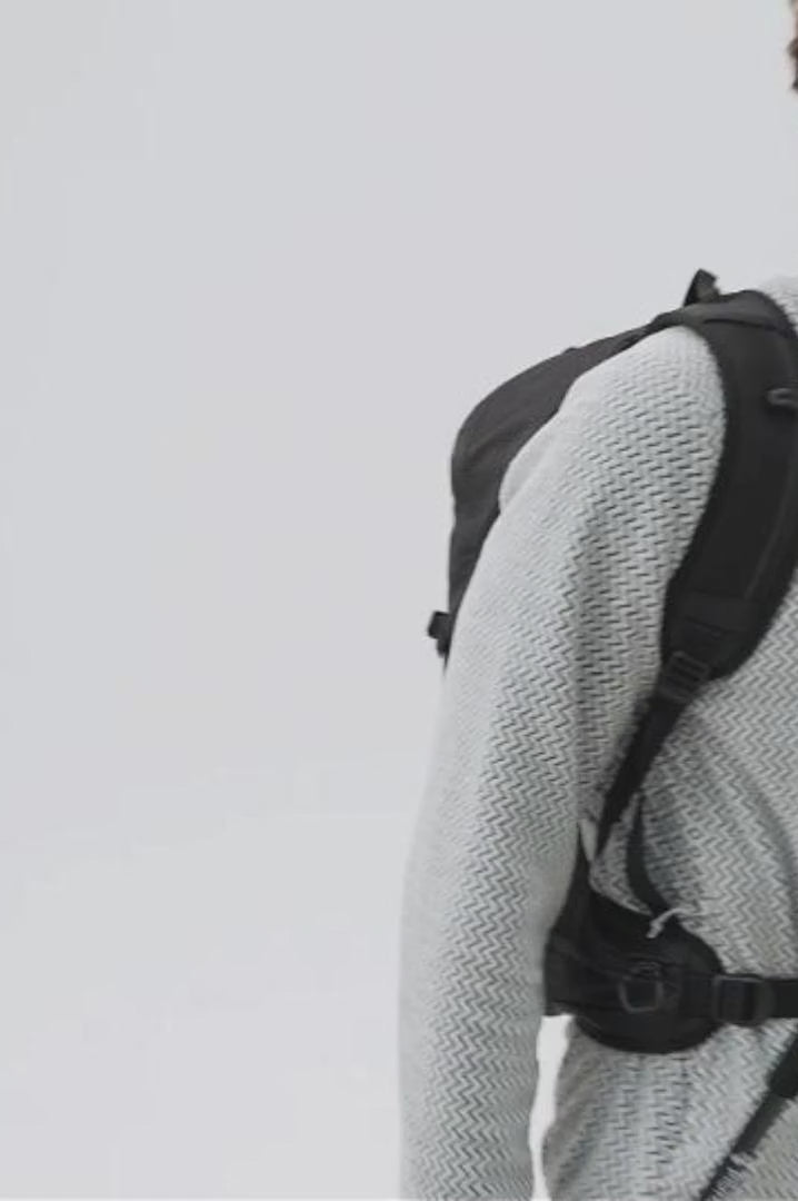 Charger la vidéo : Veste en polaire ondulée pour homme, évacuant l’humidité