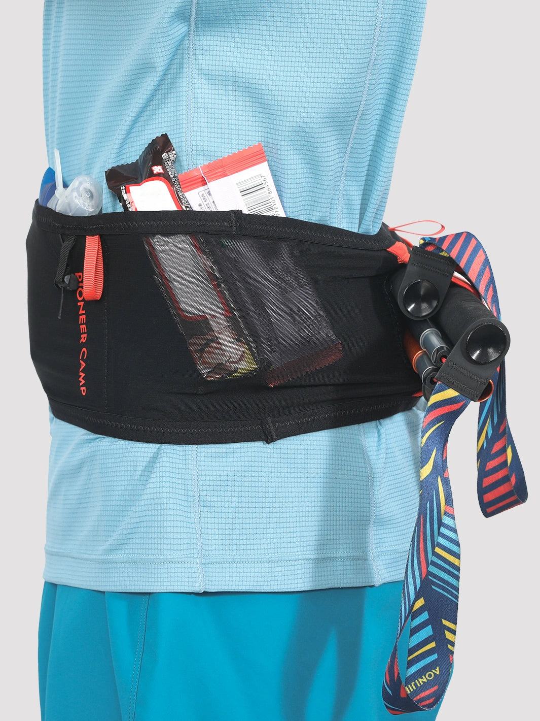 360° Bounce-Free Running Belt with 4 Pockets