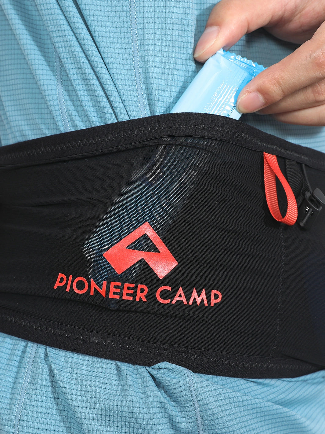 360° Bounce-Free Running Belt with 4 Pockets