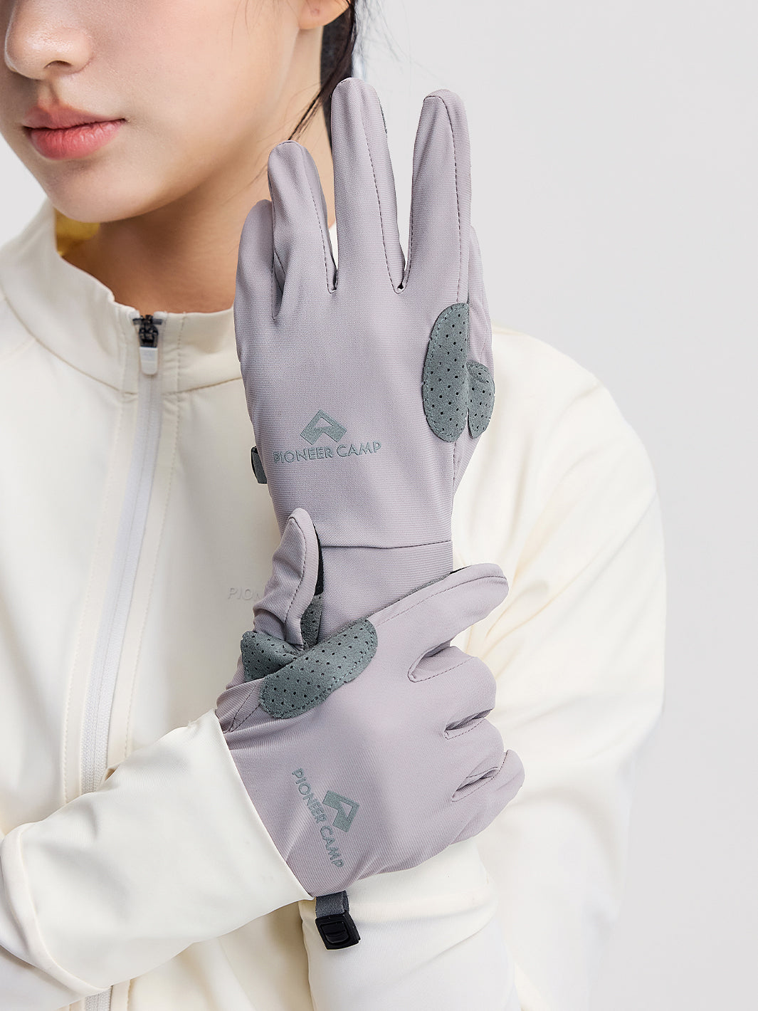 UPF 100+ Cooling Sun Gloves with Touchscreen PIONEER CAMP