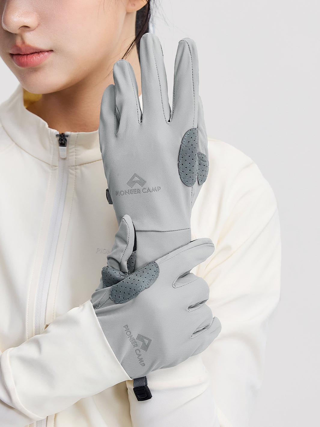 UPF 100+ Cooling Sun Gloves with Touchscreen PIONEER CAMP