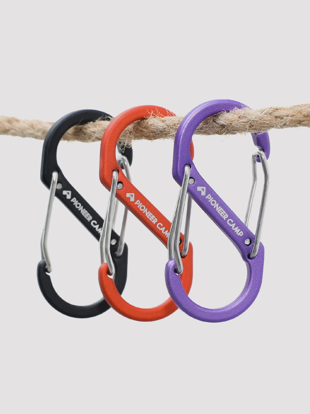 S-Shaped Aluminum Carabiner