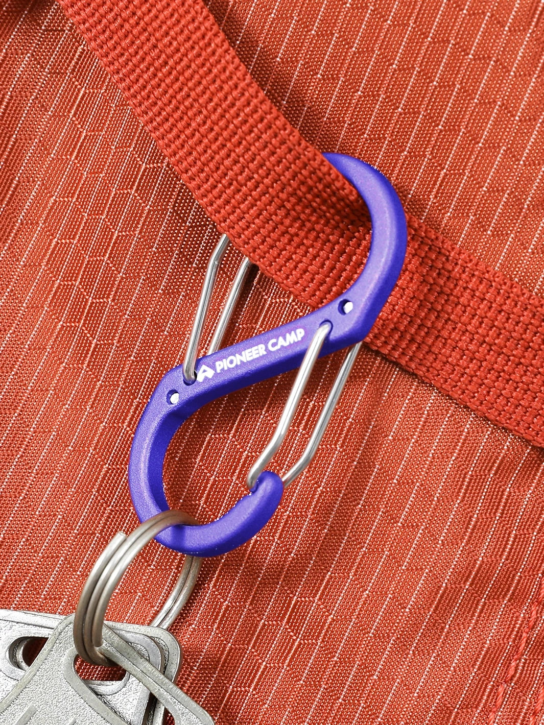 S-Shaped Aluminum Carabiner